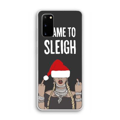 Came To Sleigh: Samsung Galaxy S20 Transparant Hoesje