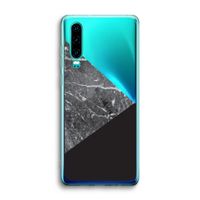 Combinatie marmer: Huawei P30 Transparant Hoesje