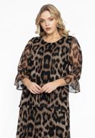 Yoek Shirt A-lijn | Bruin | Maat 50/52