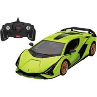 Lamborghini Sian bouwpakket - TURBO CHALLENGE - Auto met afstandsbediening - Groen - 1/18