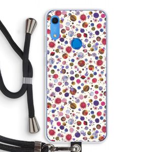 Planets Space: Huawei Y6s Transparant Hoesje met koord