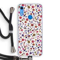 Planets Space: Huawei Y6s Transparant Hoesje met koord