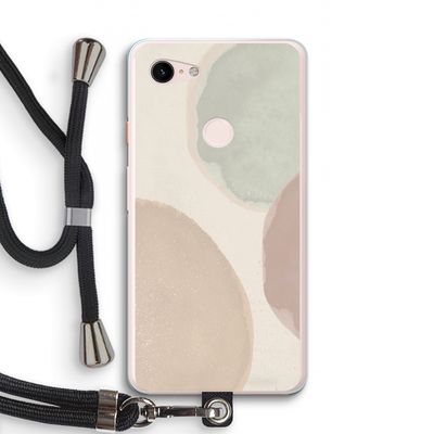Geo #8: Pixel 3 XL Transparant Hoesje met koord