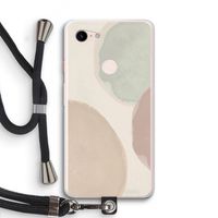 Geo #8: Pixel 3 XL Transparant Hoesje met koord