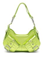 BIASIA petit sac porté épaule en cuir - Vert - thumbnail