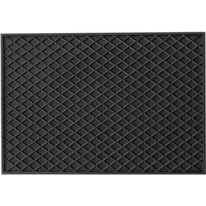 HP Autozubehör 16537 Voetenmat (universeel) Rubber (natuurlijk) (l x b x h) 530 x 370 x 10 mm Zwart