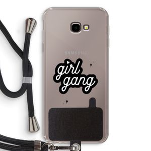 Girl Gang: Samsung Galaxy J4 Plus Transparant Hoesje met koord