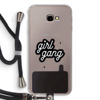 Girl Gang: Samsung Galaxy J4 Plus Transparant Hoesje met koord