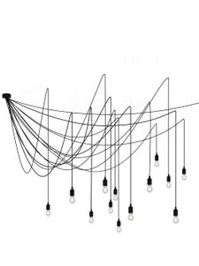 Seletti lampe de plafond Maman - Noir