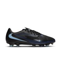 Nike Phantom 6 Low Academy Gras / Kunstgras Voetbalschoenen (MG) Zwart Lichtblauw