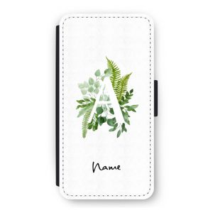 Green Brush: iPhone 12 Pro Flip Hoesje