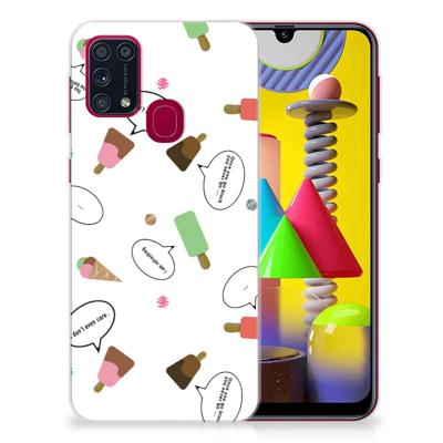 Samsung Galaxy M31 | Siliconen Case | IJsjes