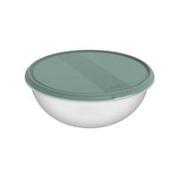 Rotho Elements Koelkast Bewaardoos Rond 6L Mistletoe Groen/Transparant