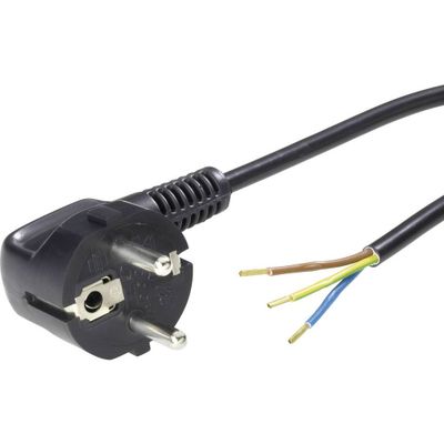 LAPP 70261131 Aansluitkabel Stroom Zwart 2.00 m LAPP 70261131 Aansluitkabel Stroom Zwart 2.00 m