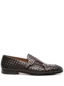 Doucal's chaussures en cuir à boucle - Marron
