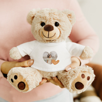 Knuffelbeer met foto - Teddybeer - 20 cm