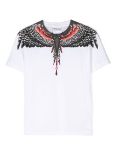 Marcelo Burlon County Of Milan Kids t-shirt Grizzly Wings en coton - Blanc