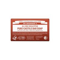 Dr. Bronner's Zeepblok - pure castile - eucalyptus