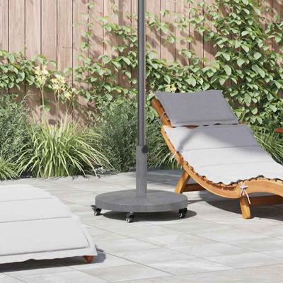 Buiten Parasols Donkerhout 48 x 48 x 32.5 cm Staal, Beton