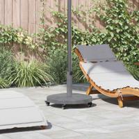 Buiten Parasols Donkerhout 48 x 48 x 32.5 cm Staal, Beton