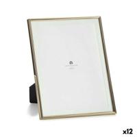 Fotolijsten Gift Decor Gouden Kristal Staal (12 Stuks)