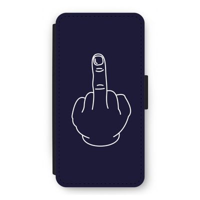F**k U: iPhone 12 Pro Flip Hoesje