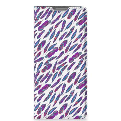 OPPO Find X5 | Hoesje met Magneet | Feathers Color OPPO Find X5 | Hoesje met Magneet | Feathers Color