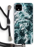 Zee golf: Pixel 4 XL Transparant Hoesje met koord