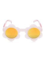 Molo lunettes de soleil #C à monture ronde - Rose