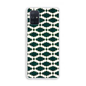 Moroccan tiles: Galaxy A71 Transparant Hoesje
