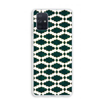 Moroccan tiles: Galaxy A71 Transparant Hoesje