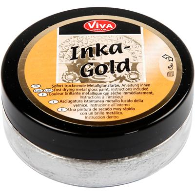Creativ Company Inka-gold, zilver, 50 ml/ 1 doosje