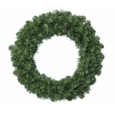 Everlands Kerstkrans - groen - 35cm - kerstversiering - dennenkrans - deurkrans - kerstversiering
