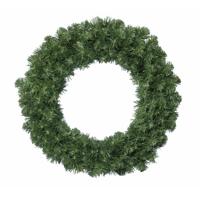 Everlands Kerstkrans - groen - 35cm - kerstversiering - dennenkrans - deurkrans - kerstversiering