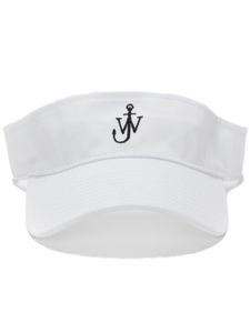 JW Anderson casquette à logo brodé - Blanc