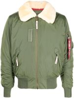 Alpha Industries veste Injector III à col lainé - Vert