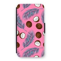 Kokosnoot roze: iPhone 12 Pro Flip Hoesje