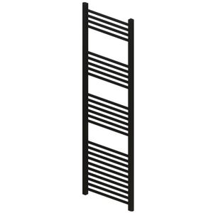 Radiator BWS Wingrave 180x50 cm Mat Zwart Zij-Onderaansluiting (908 Watt)