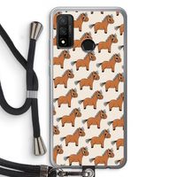 Pony: Huawei P Smart (2020) Transparant Hoesje met koord