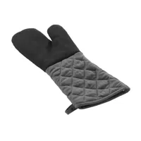 Wicotex ovenhandschoen 40x18 cm zwart-grijs