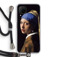 The Pearl Earring: Huawei P40 Lite Transparant Hoesje met koord
