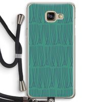 Swirls: Samsung Galaxy A5 (2016) Transparant Hoesje met koord