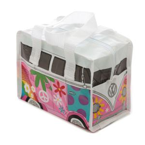 Lunchtas - Volkswagen - roze - 4 liter - 16 x 21 x 12 cm - lunchtrommel - picknick/strand