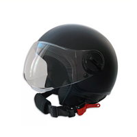 Pro-Tect Protect urban helm m voor scooter en fiets ece keurmerk zwart - thumbnail