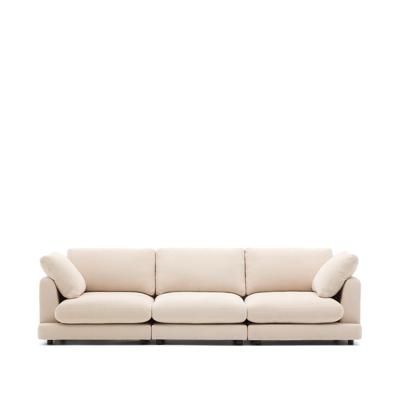 Kave Home 4-zits Bank 'Gala' Chenille, kleur Beige