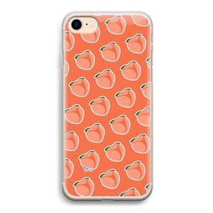 Just peachy: iPhone 7 Transparant Hoesje