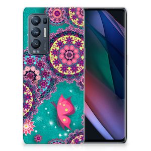 OPPO Find X3 Neo Hoesje maken Cirkels en Vlinders