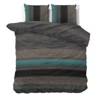 Dekbedovertrek Avoka - Tweepersoons (200x200 cm) - Wit Polyester-katoen - Dessin: Patroon - Sleeptime Elegance - Dekbed-Discounter.nl