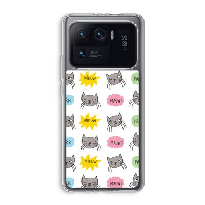 Meow: Xiaomi Mi 11 Ultra Transparant Hoesje