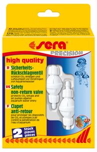 Sera High Quality Veiligheidsklep Set van 2 - Waterterugloopbescherming voor Alle Aquaria